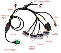 Cable de detección de diagnóstico de programación ECM para motor diésel Cums CM570 CM870 CM871 CM876 CM2150 CM2250 CM2880