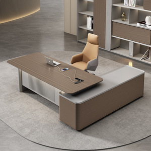 Modern Luxury Executive <b>Desk</b> and <b>Office</b> Reception Furniture - Product Image 1