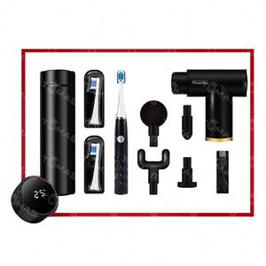 ชุดของขวัญธุรกิจ 9 in 1 ปี 2026 ของขวัญสร้างสรรค์ พิมพ์โลโก้ ส่งมอบให้ลูกค้า ของใช้ในชีวิตประจำวัน แปรงสีฟันไฟฟ้า แก้วเก็บความร้อน - Product Image 4