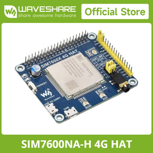 Waveshare SIM7600NA-H 4G HAT para Raspberry Pi, compatible con LTE Cat-4 4G, posicionamiento GNSS, para América del Norte K480 - Product Image 2