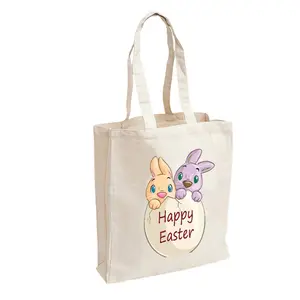 KAISEN New Fashion Handbags Canvas Cotton Tote Bags With Lovely Cartorn Logo cotton tote bags with custom printed logo