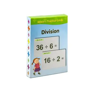 Stampati personalizzati di Gioco Carte di carta di Matematica Flash Carta di Schede flash Educativi Per Bambini