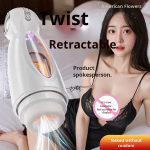 JRUI M007 Maßgefertigter Teleskop-<span class=keywords><strong>Masturbator</strong></span> für Herren, Hersteller von Flugzeugbechern mit TPE-Material und Vagina-Funktion, Großhandel - Product Image 2