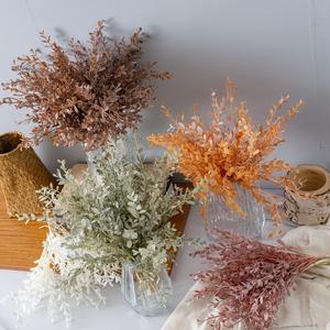 Fleur Séchée Artificielle <span class=keywords><strong>Chèvrefeuille</strong></span> Feuille Spray Bouquet Brindilles <span class=keywords><strong>D</strong></span>'eucalyptus Mariage Anniversaire Pâques <span class=keywords><strong>D</strong></span>écoration De Table De Noël - Product Image 2