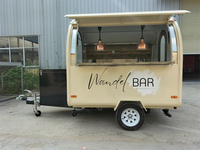 Meilleur Choix : Camion Food Truck Entièrement Équipé, Remorque Mobile pour Café, Chariot à Hot-dogs, Équipement pour Boissons et Bières, Chariot à Crème Glacée et Remorque