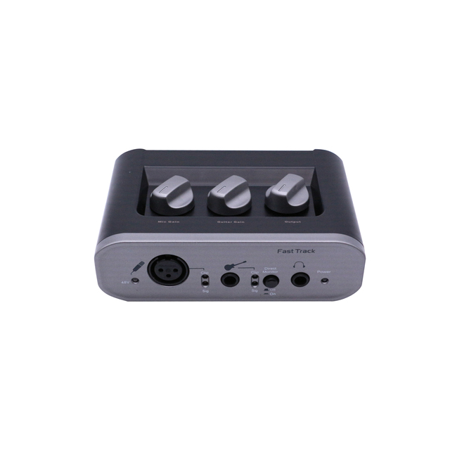 Accuracy Pro Audio SD-11 Pa System 2-in/2-out USB 2.0 Indoor Sound Card USB Recording Studio Audio Interface