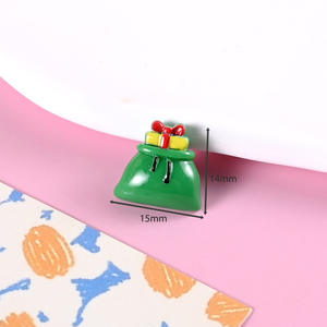 CHENXI Série de Noël personnalisée Breloques en résine DIY pour coques de téléphone, pinces à cheveux, artisanat moderne, décoration, accessoires en résine - Product Image 4