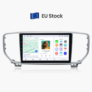 Radio de Coche Android Inalámbrico Junsun de 9 Pulgadas con Carplay para Coche de 2 Din, Radio Android para KIA Sportage 4 QL 2016-2018 - Product Image 1
