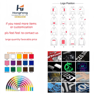 طقم هوديي وجوجوجر OEM ، هودي بارك ثقيل الوزن بسحاب أنيق شعار مخصص مطبوع سترات ثقيلة بغطاء رأس للنساء والرجال - Product Image 3