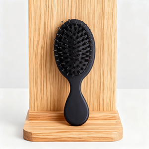 निजी लेबल कस्टम उच्च गुणवत्ता वाली वायु कुशन कंघी मालिश मिनी शिशु गोल बालों के साथ बालों के ब्रश - Product Image 4