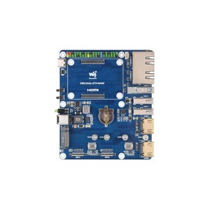 Placa base Ethernet dual Gigabit/2,5G para puertos Ethernet <span class=keywords><strong>Raspberry</strong></span> <span class=keywords><strong>Pi</strong></span> CM5 RJ45 compatible con salidas de pantalla <span class=keywords><strong>4K</strong></span> e interfaces MIPI - Product Image 3