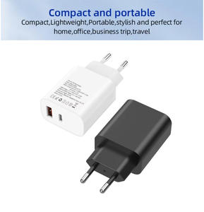 Cargador múltiple USB portátil de 20W, 5V, 3a, 12V, 1.5a, carga súper rápida, dos puertos, cargador móvil Usb Usbc para uso universal en el teléfono - Product Image 3