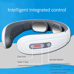 Masajeador Eléctrico Portátil Inteligente y Económico <span class=keywords><strong>2026</strong></span>, Tipo U, EMS, Pulsos Electrónicos, Masaje Profundo de Músculos, Cuello y Hombros, con Calor - Product Image 4