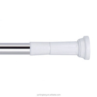 Tringle rétractable sans perçage, sans installation, pour séchage de vêtements, fenêtre de chambre, tringle à rideau de douche avec support de porte, tringle de penderie