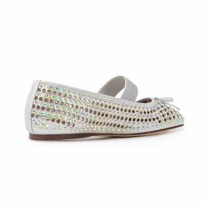 Chaussures Mary Jane pour femmes, fabriquées à la main, confortables, à bout rond, luxueuses, avec strass, nœud papillon, style doux pour filles et femmes - Product Image 5