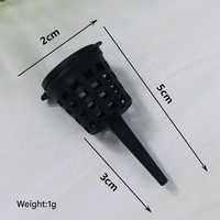 Panier à engrais en plastique durable pour jardinage domestique, boîte à racines, pot à bonsaï, outils portables