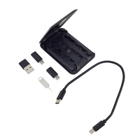 Adaptateur intelligent multifonctions Câble de données pour le stockage de cartes Boîte Usb Lecteur de cartes universel Kit adaptateur de câble de chargement Usb 6-en-1