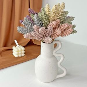 2024 Neu Heißer Verkauf 6 Stück/Bündel Realistische Künstliche Weizenähren Trockenblumen für Hochzeits- und Gartendekoration - Product Image 5