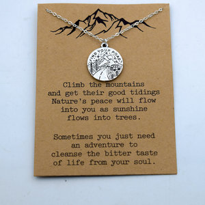 Collar de montaña I must go, joyería de aventura - Product Image 5