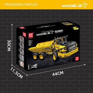 Moule King 17010S 1930PCS Ingénierie Série RC Camion à benne basculante électrique Modèle de bloc de construction Jouet éducatif technique Cadeau de festival - Product Image 6
