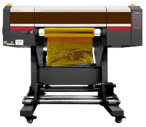 最新更新的紫外金色转印标签DTF打印机i1600磁头，具有高速和高分辨率