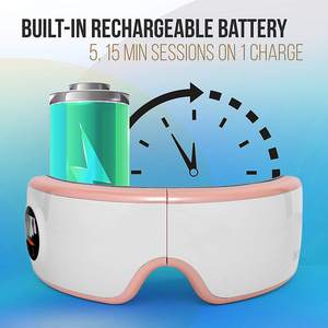 Masajeador Ocular Inalámbrico con Calor y Frío, Vibración Eléctrica para Relajación Ocular y Cuidado Diario, Masajeador Ocular Portátil - Product Image 6