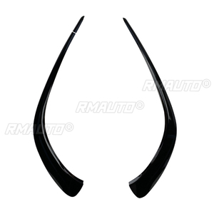 Car Front Bumper <b>Splitter</b> Side Spoiler Air Vent Body Kits Trim for Mercedes-Benz CLA-Class C118 CLA200 260 2020-2022 Car Styling - Product Image 2