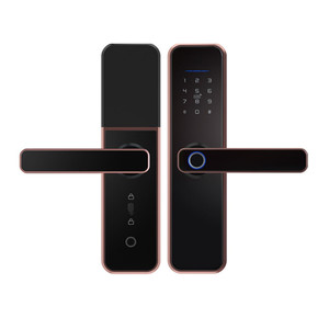 Euro ttlock tuya điện thoại thông minh Wifi điều khiển Keyless kỹ thuật số khóa thông minh cho cửa nhôm với vân tay mật mã kry Thẻ mở khóa - Product Image 6