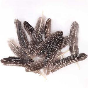 15-21cm bulu Burung Pegar alami murah bermotif mutiara sayap ayam mutiara untuk kerajinan desain mentah - Product Image 3