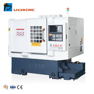 Lage Onderhoudskosten Cnc Gietmachine Taiwan Syntec/Gsk Controlesysteem Bende Type Tools Cnc Draaibank Machine