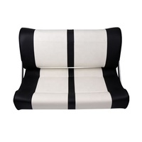 Siège de canapé marin Yacht réversible imperméable protection solaire amour siège confortable rembourré pliant Double siège de bateau