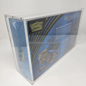 TCG 메가 팬텀 리자몽 X EX 울트라 프리미엄 컬렉션용 맞춤형 자외선 차단 투명 아크릴 케이스 (강력한 자석 뚜껑 포함) - Product Image 3