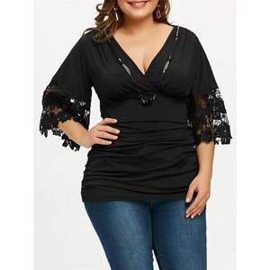 blusas para gordas de festa