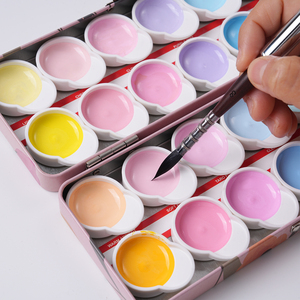 Peintures à l'<span class=keywords><strong>aquarelle</strong></span> semi-humides Fontainebleau 24 couleurs, godets magnétiques détachables, peintures à l'<span class=keywords><strong>aquarelle</strong></span> solides portables - Product Image 4
