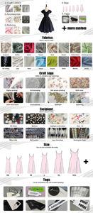 Vestidos informales de verano personalizados para mujer Encaje dulce Lentejuelas OEM Cantidad inicial baja Empresa de fabricación de vestidos para mujer - Product Image 6