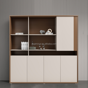 Archivadores Modernos de Lujo de Madera MDF, Estantería Ecológica para Almacenamiento de Oficina, para Dormitorio, Apartamento, Hogar, Taller, Hospital - Product Image 1