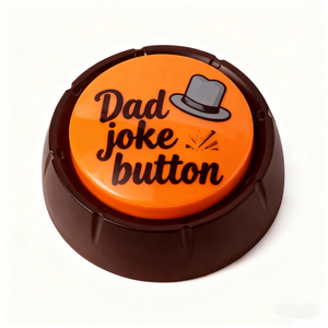 Bouton Sonore <span class=keywords><strong>Blague</strong></span> Papa – Vente en Gros, Cadeau Nouveauté Farfelue pour la Fête des Pères, Plus de 30 Blagues Préchargées, Jouet de Farce en Gros pour Cadeaux - Product Image 2