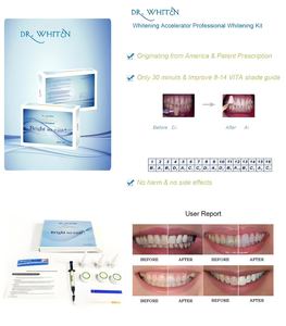 <span class=keywords><strong>Dr</strong></span>. Bleken Professionele Tandtanden Bleken Kit / Whitening Versneller Voor Persoonlijke Tanden Bleken Tandartsen Materiaal - Product Image 6