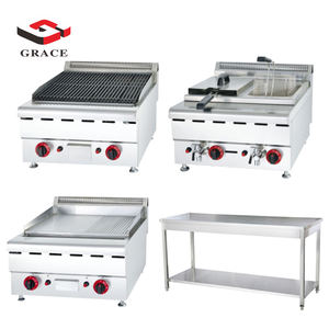 מסחרי מסעדה נירוסטה קטן תקציב מזון מהיר מלא סט מטבח ציוד - Product Image 5