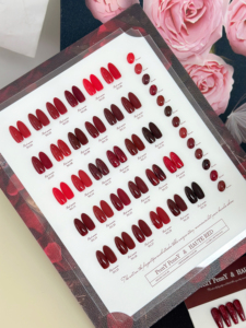 BIYING 2025 Nuovo Kit Gel UV Francese 30 Colori con Lampada LED/UV, Lunga Durata, Senza HEMA, Senza TPO, Non Tossico, Serie Rossa per Nail Art - Product Image 3
