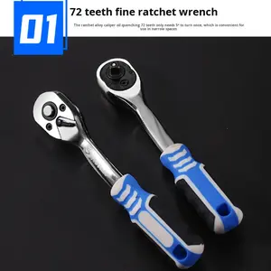 Hot Sale <strong>Wrench</strong> Ratchet <strong>Wrench</strong> Socket <strong>Set</strong> Vanadium Steel Portable <strong>Combination</strong> Tool <strong>Set</strong> Ratchet <strong>Wrench</strong> <strong>Set</strong> for Auto Repair - Product Image 2