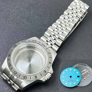 Verre saphir en acier inoxydable GMT 39 mm <span class=keywords><strong>pour</strong></span> kit d'accessoires <span class=keywords><strong>pour</strong></span> boîtier EXP, compatible avec les mouvements de la série NH35, compatible OEM/ODM - Product Image 1