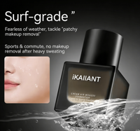 IKAIIANT Crème Aérienne Mousse Fond de Teint Liquide Magnum Mat Anti-Sécheresse Huile Base Maquillage Éclat Beauté