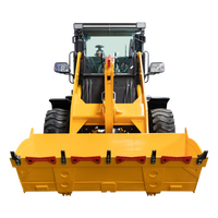 Minipala Gommata 1500KG - Trattore Multifunzione Diesel Idraulico con Caricatore Frontale, Motore da 58kW e Pompa per Edilizia e Agricoltura
