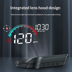 <span class=keywords><strong>Affichage</strong></span> tête <span class=keywords><strong>haute</strong></span> LED <span class=keywords><strong>haute</strong></span> luminosité, <span class=keywords><strong>mini</strong></span>-compteur de vitesse, boussole, <span class=keywords><strong>affichage</strong></span> de l'heure et de la tension pour toutes les voitures et camions - Product Image 2