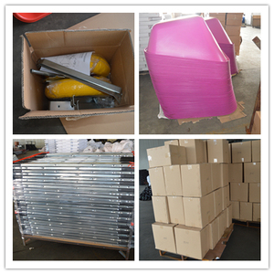 Carretilla de Estilo Europeo con Asa Reforzada WB9600 200L, Carretilla Grande para Herramientas de Construcción, Popular - Product Image 3