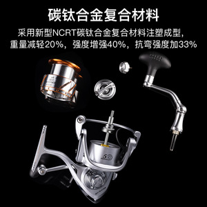 Carrete de Pesca Ryobi Harumi, Carrete de Pesca de Aleación de Titanio para Barco, Tamaño 5000, Totalmente Metálico, Resistente a la Corrosión - Product Image 5