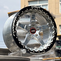 Jantes Weld Racing S71 RT-S Style Forgées Beadlock Polies 5x120 5x4.5 5x114.3 pour Mustang Corvette C7 C8