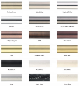 Vente en gros de 6m de tringles à rideaux simples du fabricant 28mm 25mm 19mm 22mm <span class=keywords><strong>barre</strong></span> de rail télescopique en fer métal acier 5.85m - Product Image 4