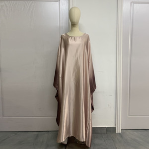 Sharut批发定制迪拜Abaya Kaftan土耳其穆斯林妇女谦虚Abaya妇女穆斯林服装Bisht和服领带染料Ombre Abaya - Product Image 5